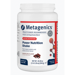 Power Nutrition Shake, Chocolate - Metagenics